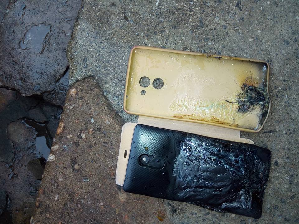 Lady's Infinix Hot 4 Explodes In Her Pocket, Causes Burns On Her Leg 5351221_1851971322722744796643607993769701327124550n_jpg467a1d4eb0ad6de934981dcd9f340523