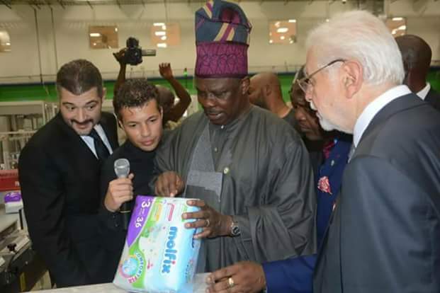 Turkish firm opens $100 million Diaper and Tissue paper factory in Ogun state (Photos) - Brand Spur