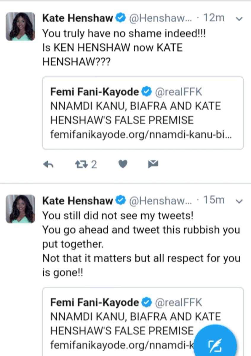 Image result for Kate henshaw and fani kayode on twitter