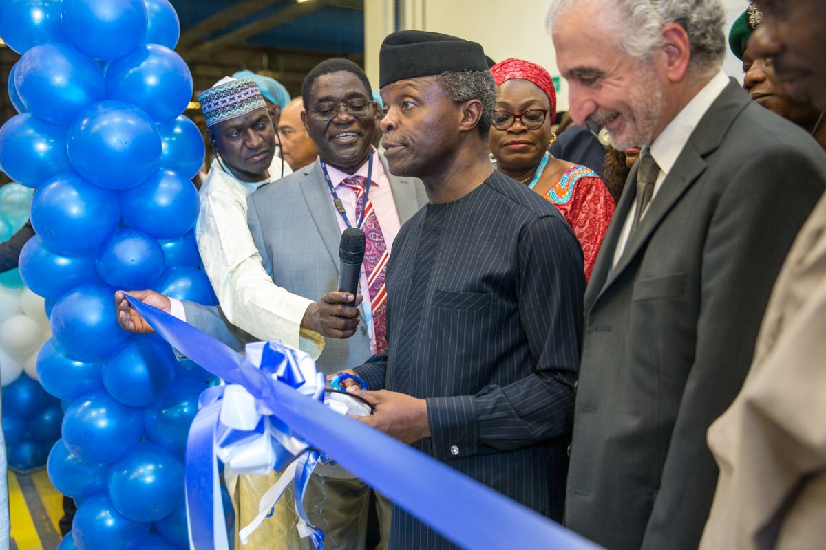 Procter & Gamble Expands Footprint: Osinbajo & Amosun Commission Factory In Agbara, Ogun State (Photos) - Brand Spur