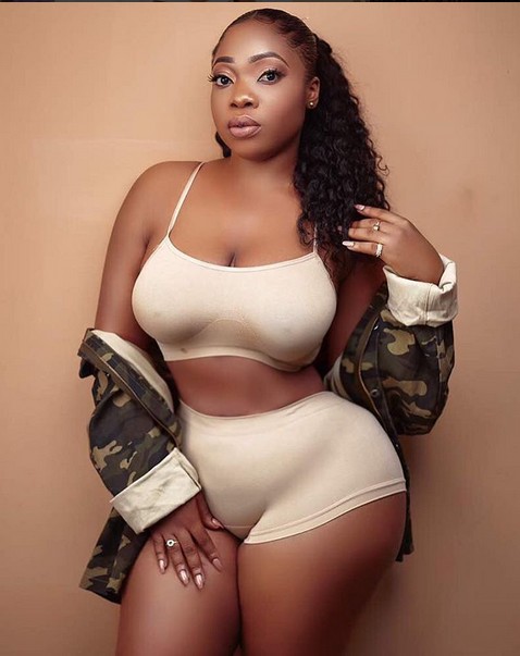 Trending Curvy Ghanaian Actress Creates Commotion On Instagram With Photos Showing Her Thick V 