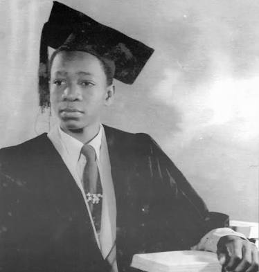 Wole Soyinka Matriculating  at the University college Ibadan in 50s