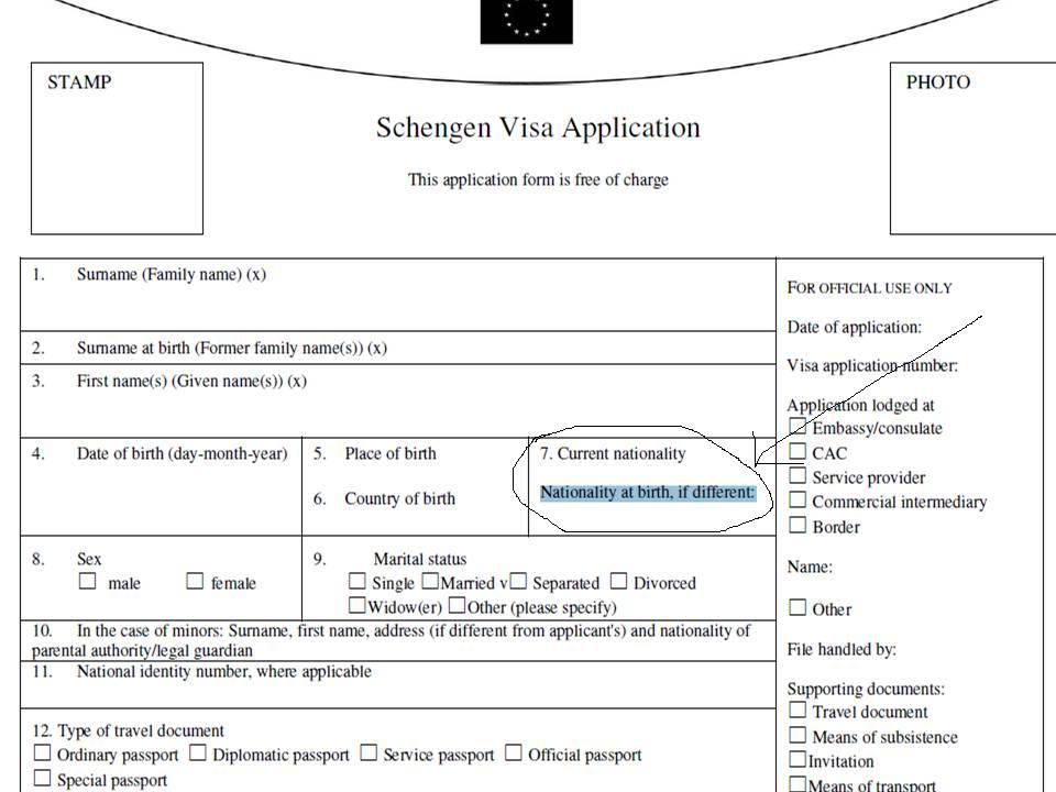 Cover letter visa application example