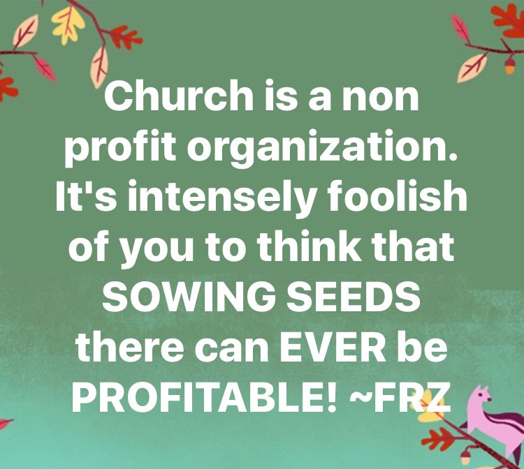 Only foolish Person Will Believe That Sowing Seeds Will Make Them Wealthy! - Daddy Freeze