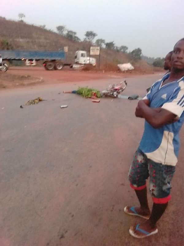 Dangote Trailer Crushes Lady Dead On Enugu-Port Harcourt Expressway (Graphic Pic) 6736276_fbimg1519329629583_jpeg82cfb503fa27d5381ae65a5561d4f11e