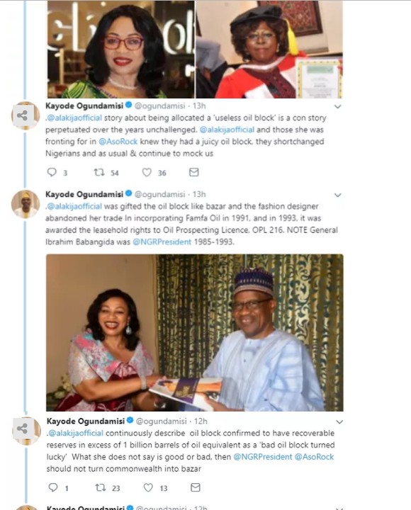 Journalist Kayode Ogundamisi Slams Billionaire Alakija Over Faith Tweets (photos)