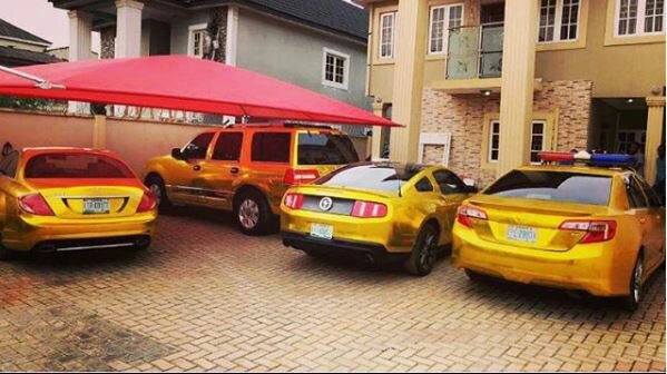 Image result for kcee gold cars in is compound