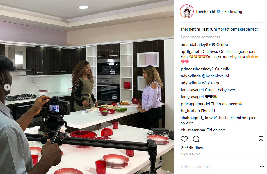 Photos Of Davido's Girlfriend, Chioma Running Cooking Test In The Kitchen   7171940_20180528040505_jpegc51f63eb257f9ab27b637d86990e0e9c