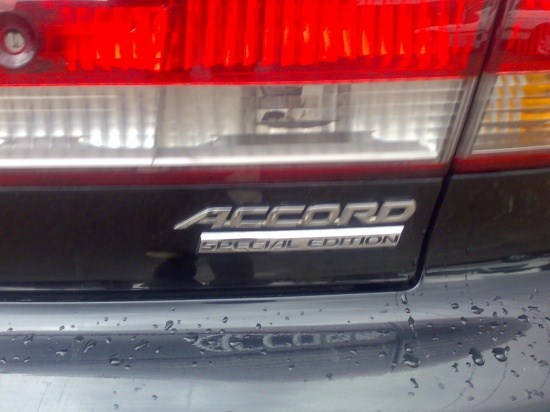 2002 Honda accord special edition specs #1