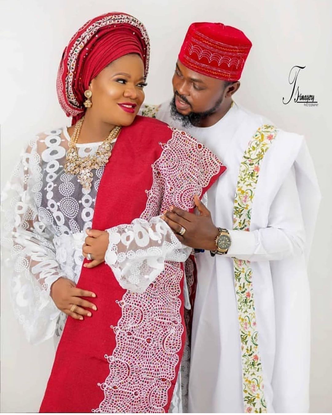 Photo Of Toyin Aimakun-abraham And Her Denied Husband Surface Online ...