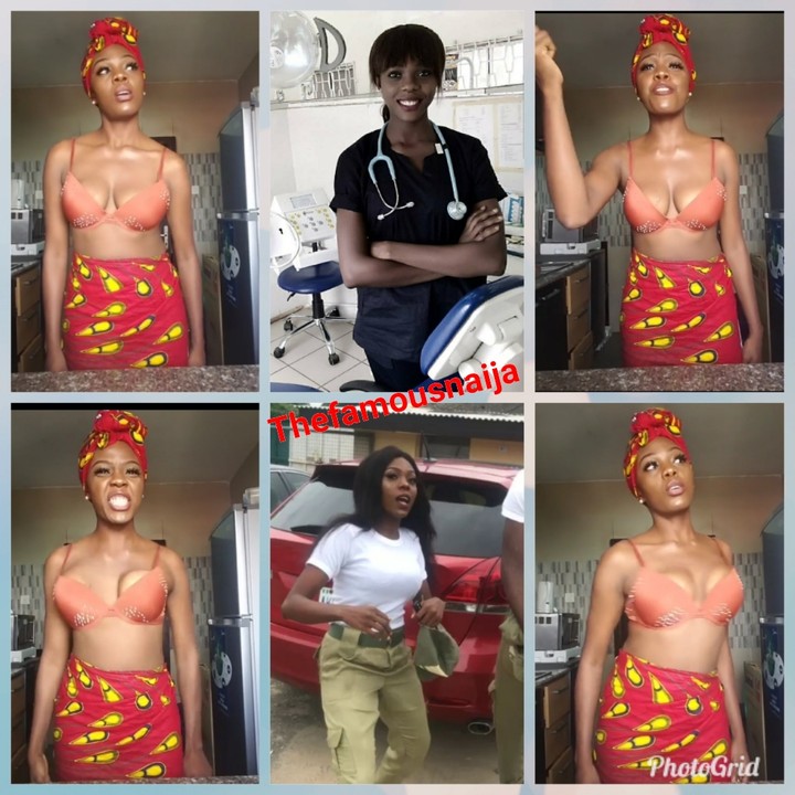 Cherry Entafield: Corper Doctor Under Fire For Shaking Her Boobs - Romance  - Nigeria