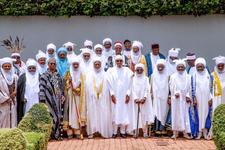 What Buhari Told Northern Traditional Rulers In Closed Door Meeting 