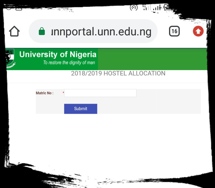 Challenges While Trying To Get UNN Hostel Accommodation On UNN Portal ...