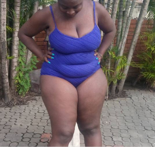 Curvy Nigerian Girl Secretly Performing N*ked For Men On