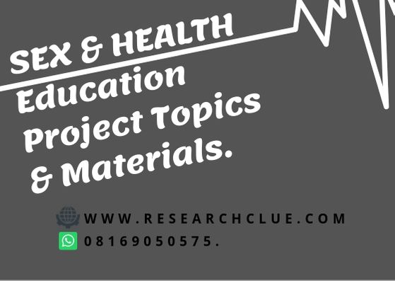good health topics for a project