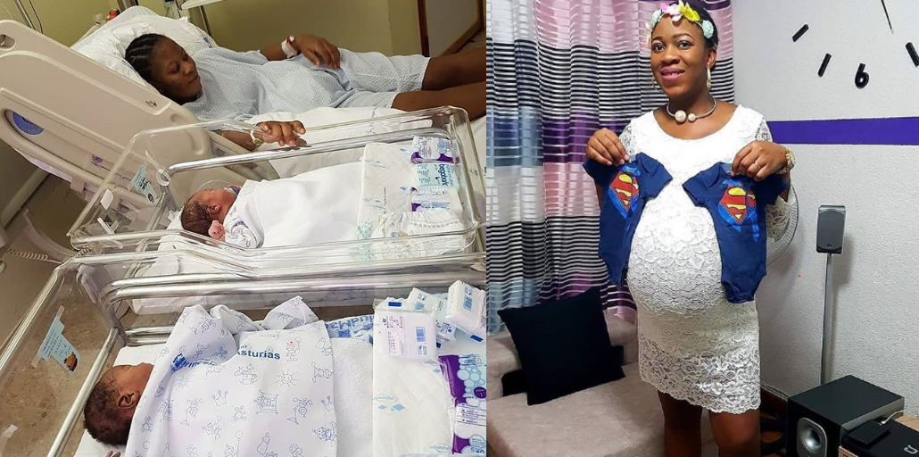 Nigerian Woman Welcomes A Set Of Twins After 7 Years [photo]