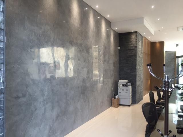 How To Use Grey Venetian Plaster Throughout Your Home