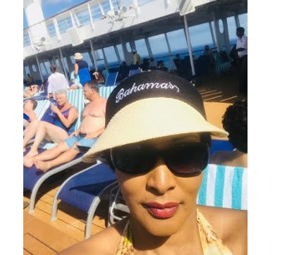 Bianca Ojukwu Flaunts Her Cleavage As She Vacations In The Bahamas [Photos]