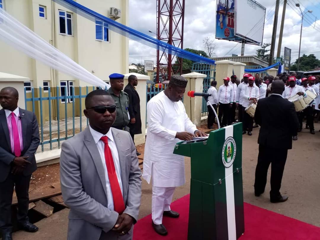 Ugwuanyi Inaugurates Upgraded Poly, Udi General Hospitals Amid Excitement -  Politics - Nigeria