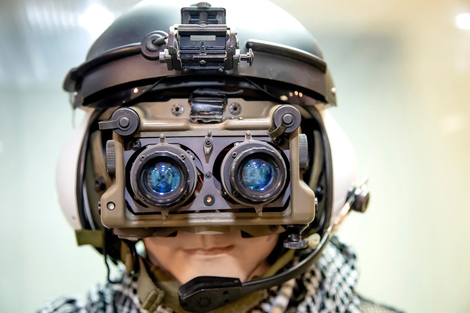 Declassified night vision goggles used by CIA aviators.