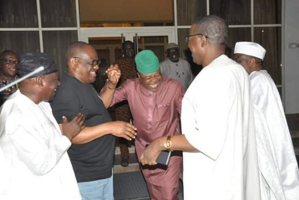 Seyi Makinde, Tamduwal, Others Visit Governor Wike [Photo]