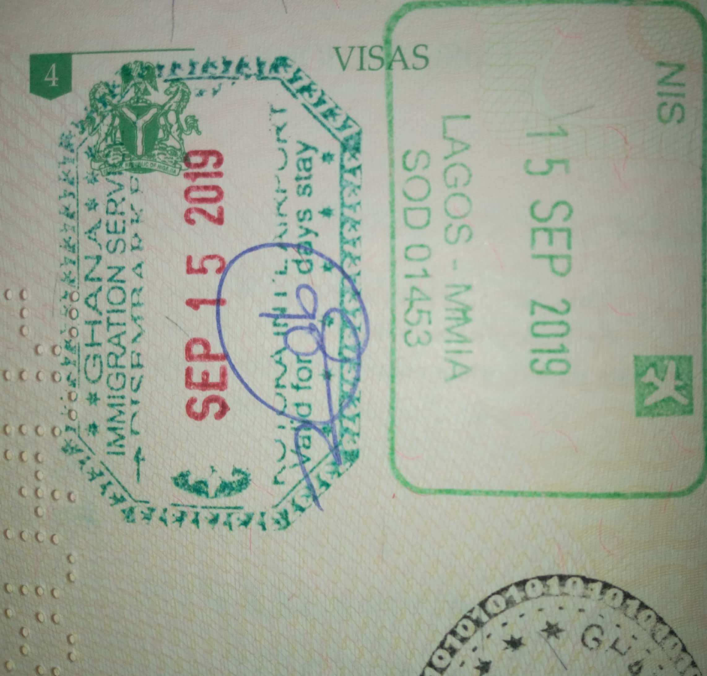 Ghana By Air With A Nigerian Passport Travel Nigeria