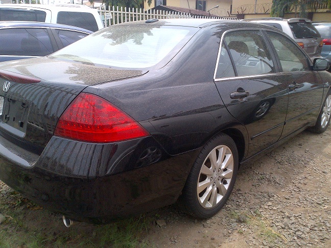 Honda Accord 2007 Discussion Continues Black Lagos Cleared