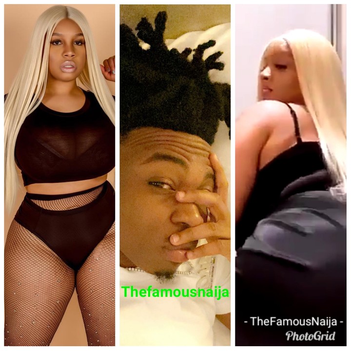 'She Has The Biggest Backside I've Seen'- Mayorkun Gushes Over His Curvy Friend (Pix) 