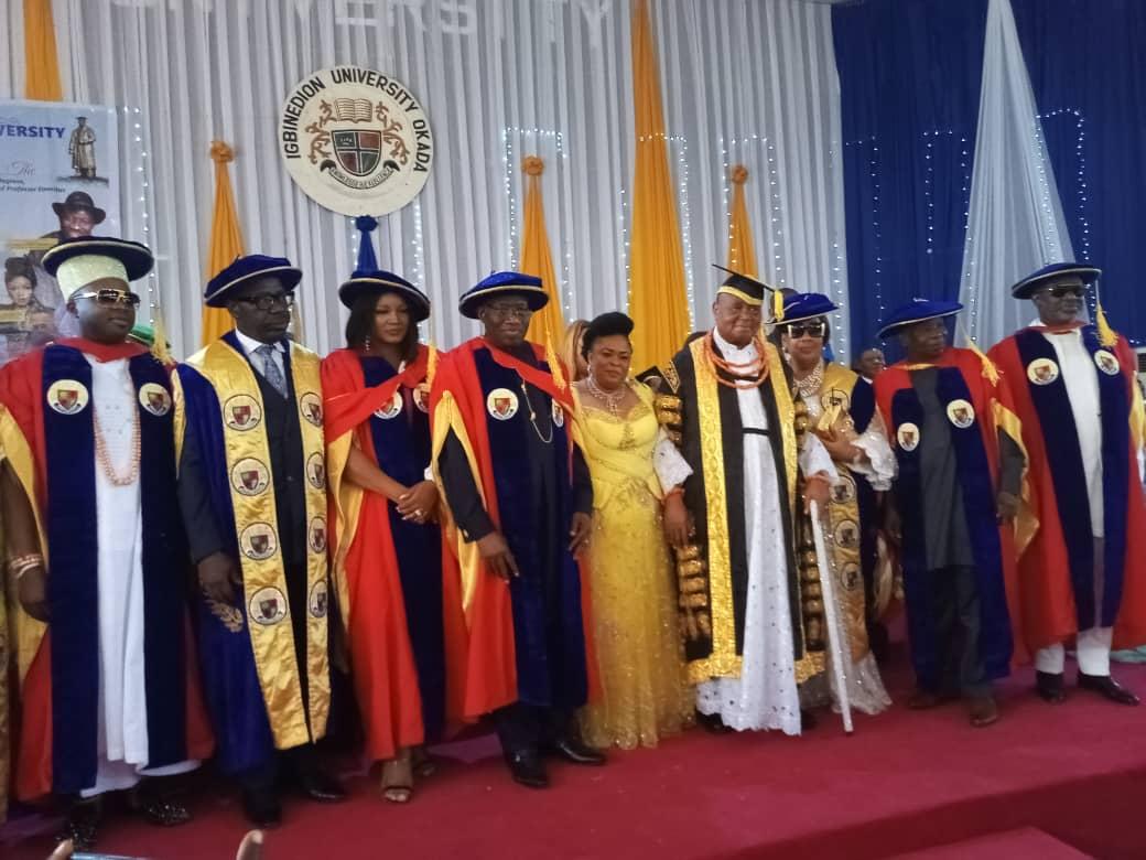Image result for Ex-President Jonathan gets honorary doctorate degree