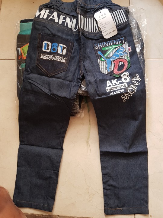 Xmas Sales On Kids Character Jeans Selling 1500naira - Business - Nigeria
