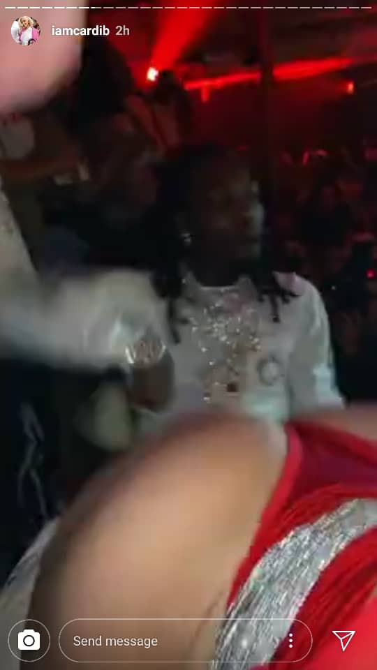 Cardi B Films Half-naked Strippers Dancing For Her Husband Offset As They C...