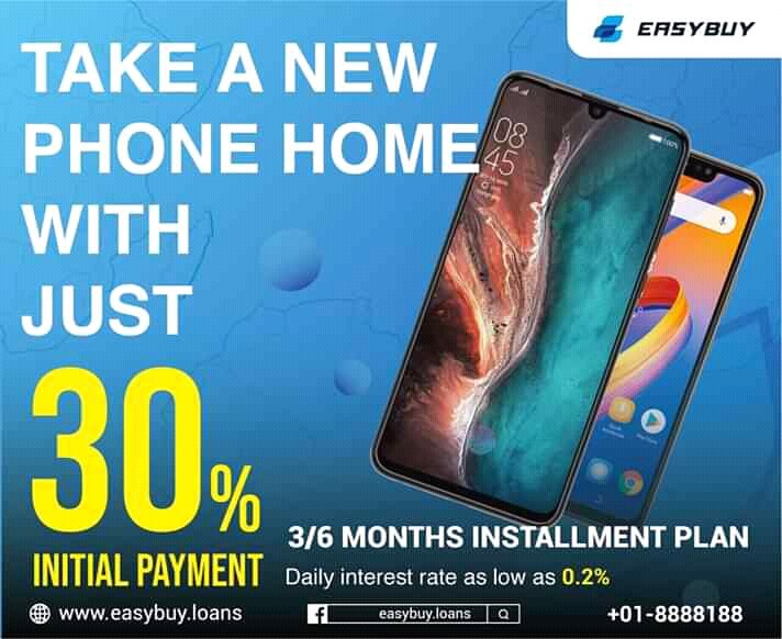 Easybuy Phone Loan Take A New Phone Home With Just 30 Initial