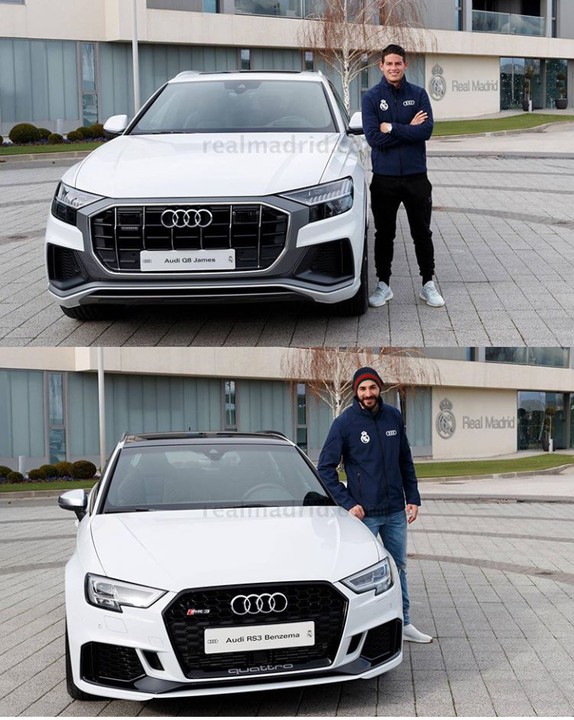 All Real Madrid Players Gifted a Brand New Audi Ahead of Christmas