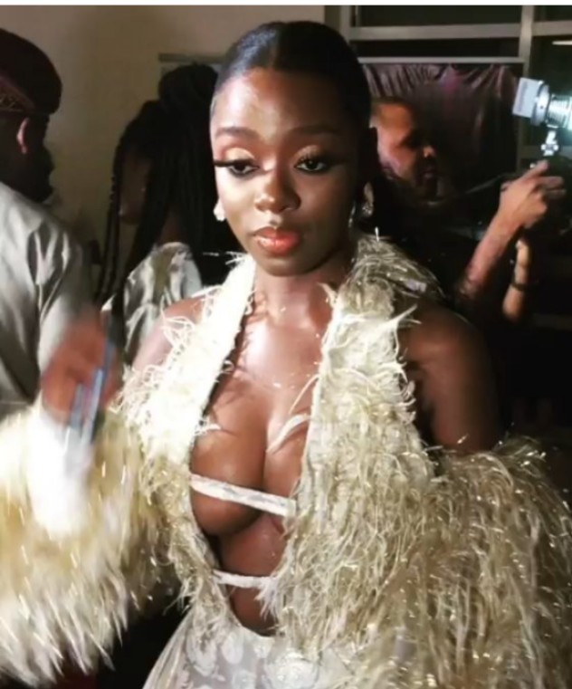 BBN Diana Nipple Of Big Boobs Slips Out At Mercy Johnson Movie Premiere  (video) - Celebrities - Nigeria