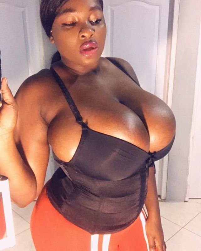 VIDEO: Ebony Model With Large Boobs Shares Viral Video On Instagram -  Romance - Nigeria