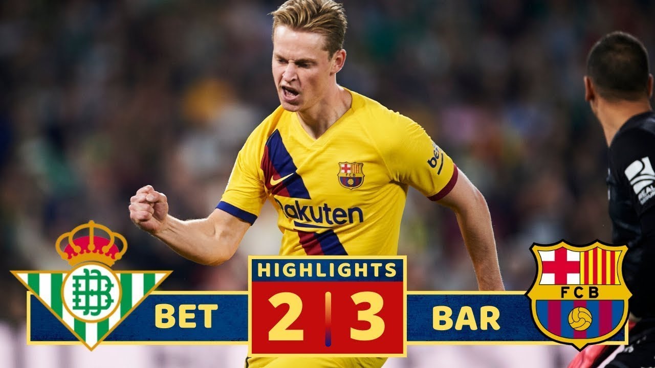 Download Video: Real Betis Vs Barcelona All Goals Highlights - Sports -