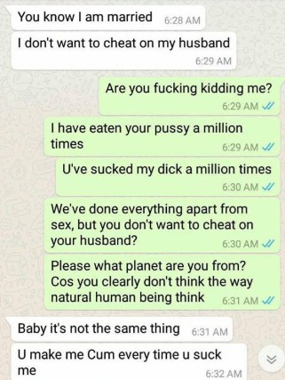 Nigerian Man Confused After Married Woman Gave Him MouthAction But Refused Sex(chat - Romance