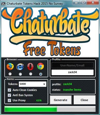 Free Chaturbate Token No Survey