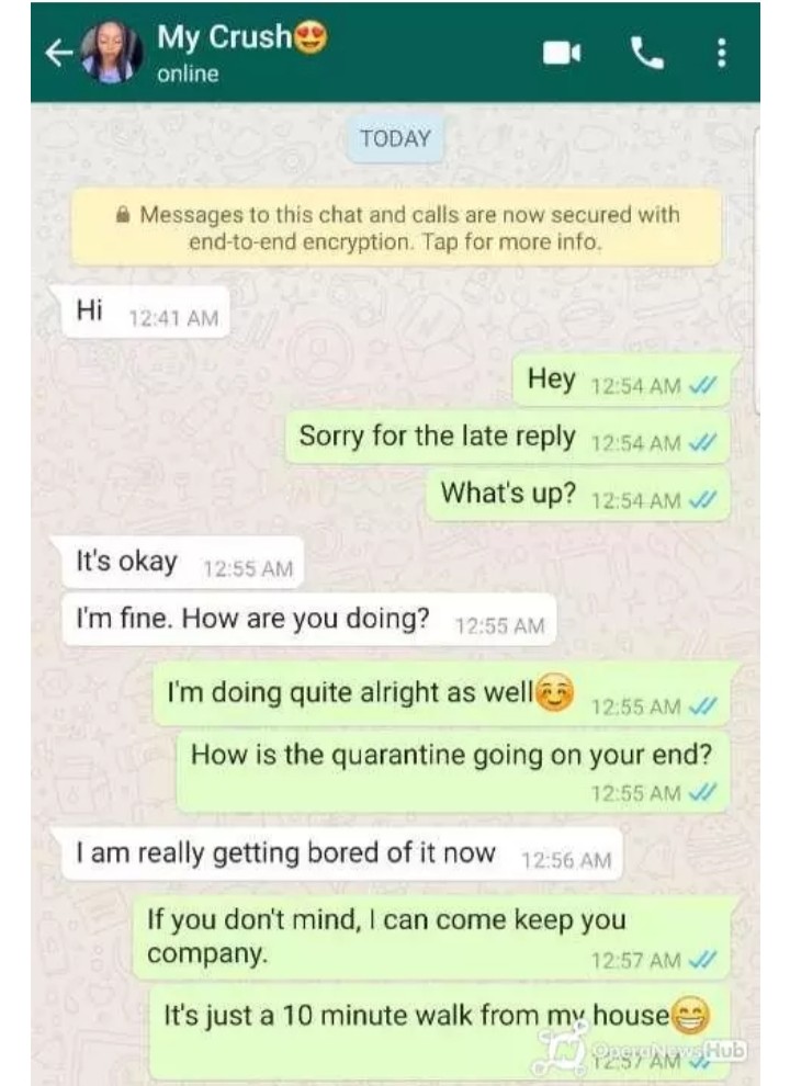 Whatsapp flirt chat
