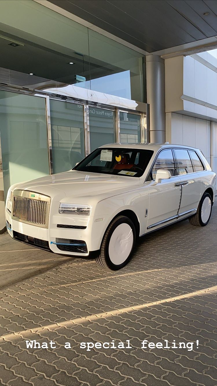 Hushpuppi Buys A Rolls Royce Cullinan 2020 To Keep The Company Of