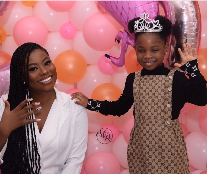 Beautiful Photos From Davido's First Child, Imade's 5th Birthday Party ...