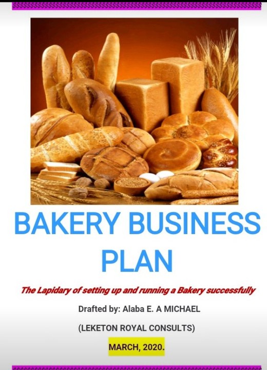 bread bakery business plan in nigeria pdf