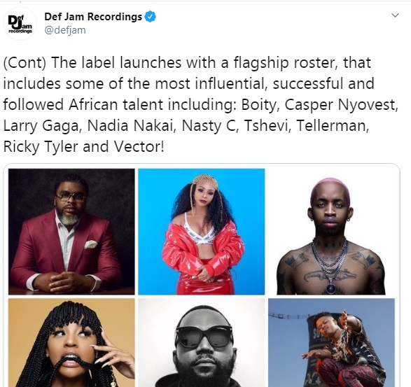 Def Jam Records Launches in Africa