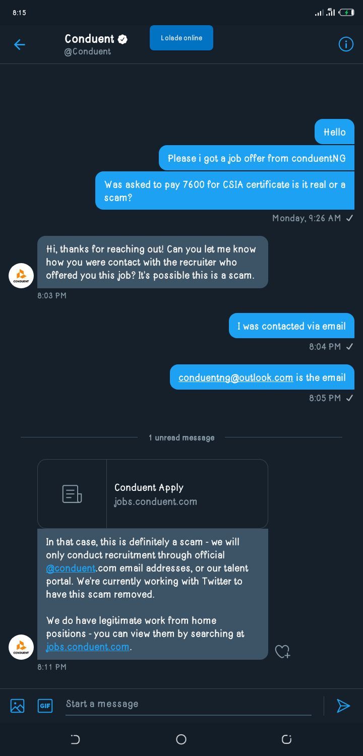 conduent loan contact number
