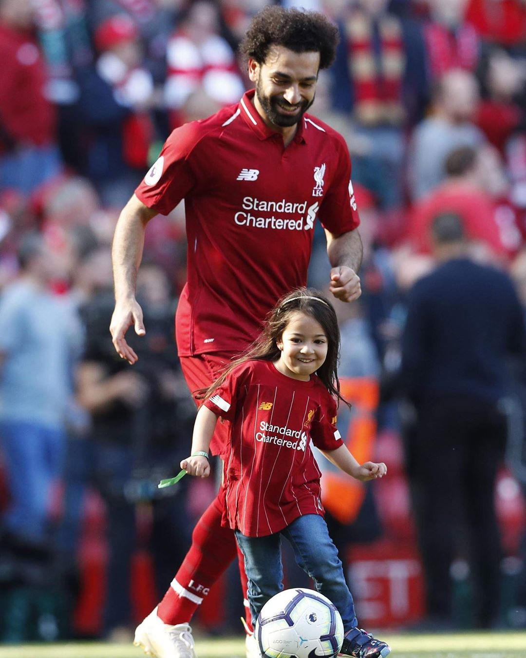 Mohamed Salah Poses With His Daughter (Photo) - Sports (4) - Nigeria