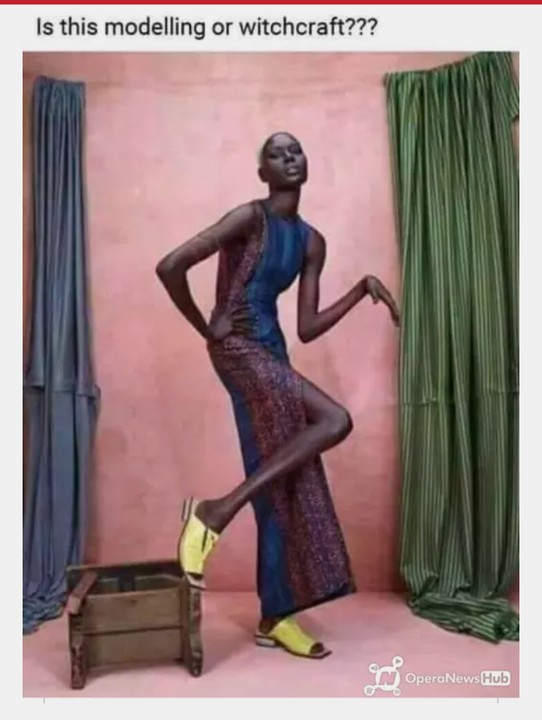 When A Village Girl Takes Studio Picture- See Funny Photos - Jokes Etc -  Nigeria