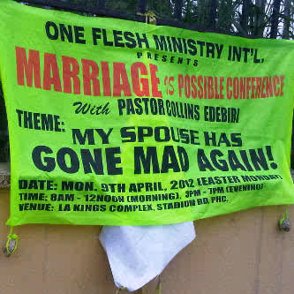 Funny Church Posters - Jokes Etc (2) - Nigeria