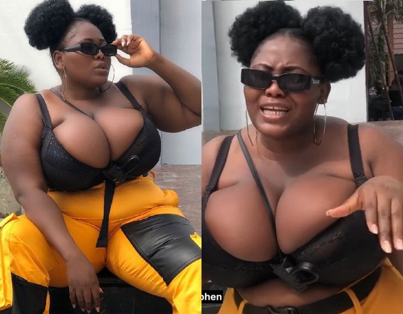 Plus-size Model,lisa Puts On A Very Busty Display In New Eye-poppin Boobs  Photos - Romance - Nigeria