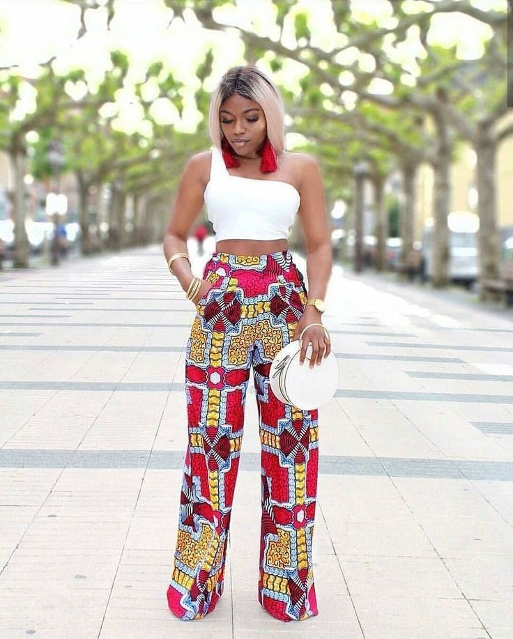 Ankara Pant Trouser/palazzo - Fashion - Nigeria