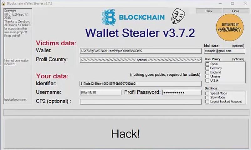 bitcoin stealer bot